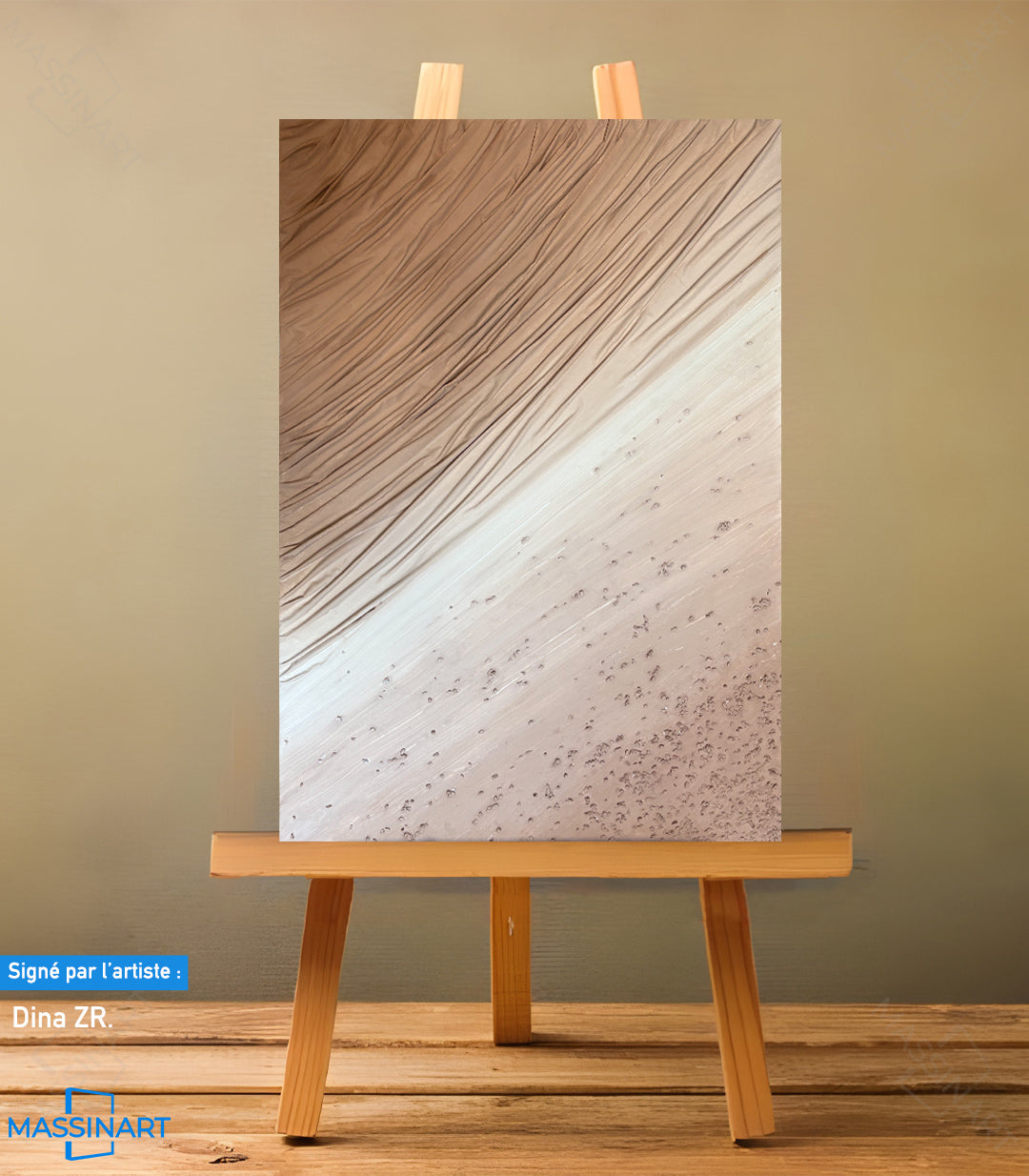 Istmo II - Tableau original signé par l'artiste Dina ZR.